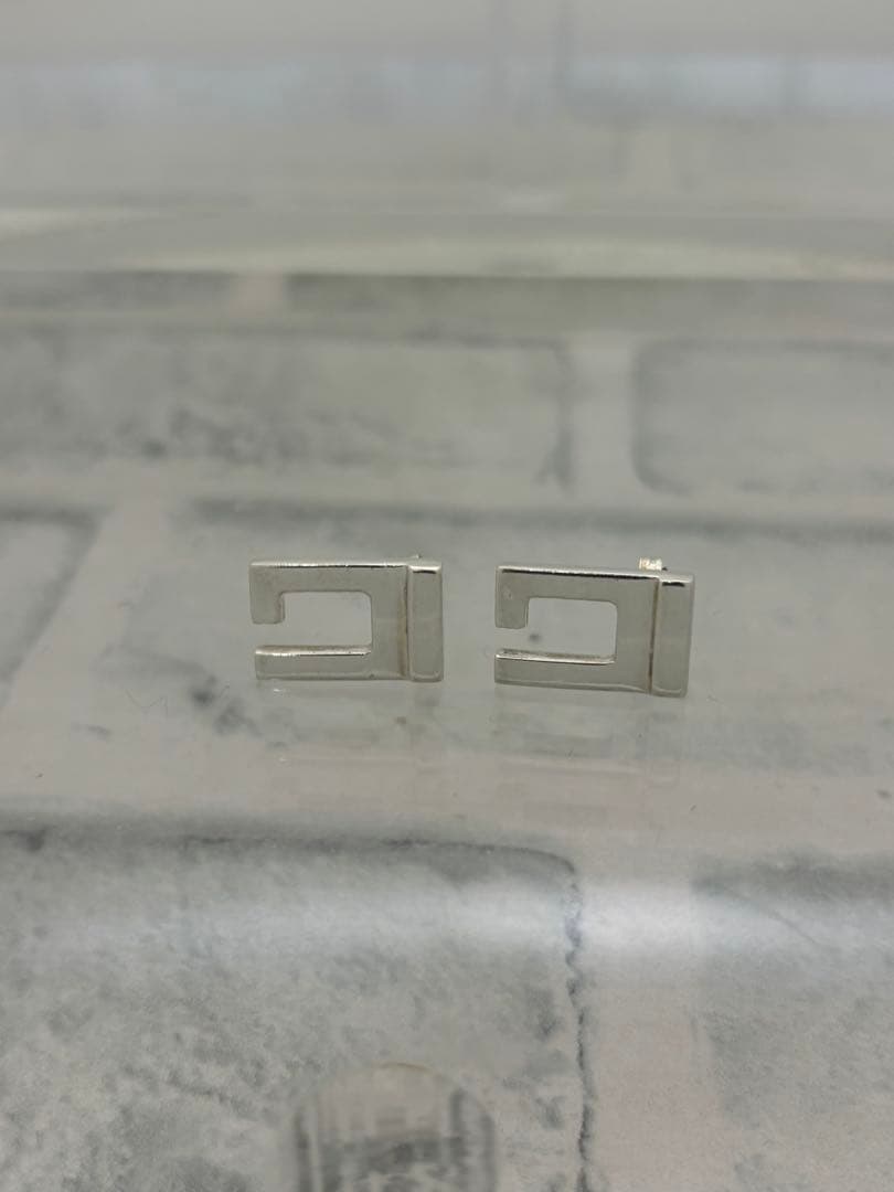 美品　オールドグッチ　GUCCI Gシェイプ　ピアス　トムフォード期