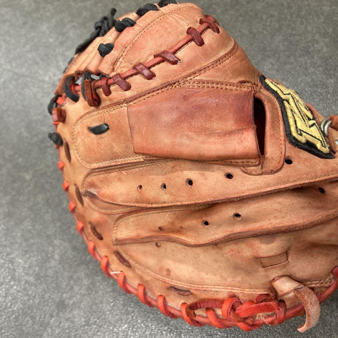 【美品】Hi-Gold ハイゴールド　軟式野球　キャッチャーミット　Hワッペン