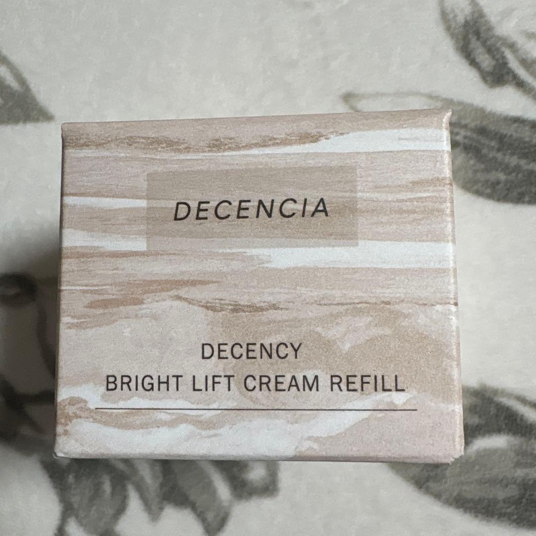 新品.DECENCIA BRIGHT LIFT CREAM REFILL 30g