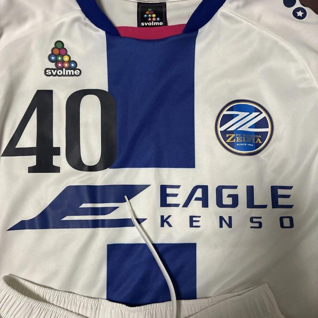 町田ゼルビア 選手実使用　アウェイ長袖　#40 TELE サイズXL JFL時代