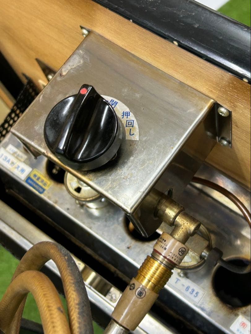 みゆき様/お好み焼きテーブル　動作ok 都市ガス13A用　鉄板　厨房機器