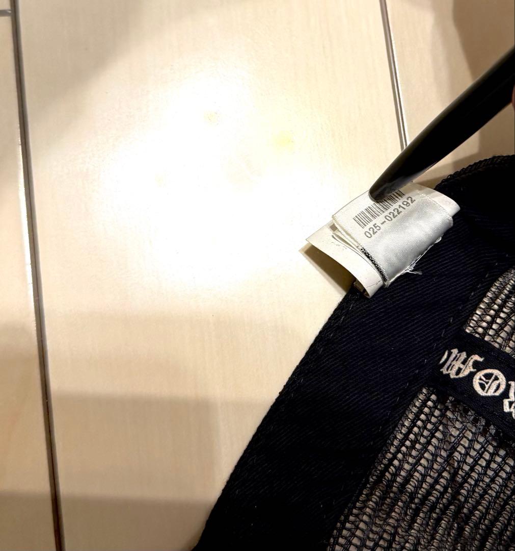 クロムハーツ　メッシュ　キャップ　【最安値】【インボイスコピー】【未使用に近い】