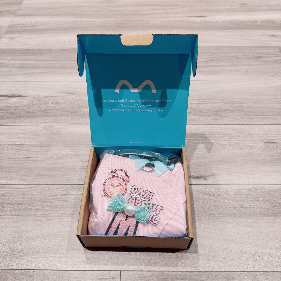 〆DAZI 犬用ハーネス、調整可能なベルクロデニム犬用ハーネス（小型犬用）