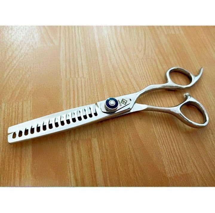 パワー◎プロ用セニングシザーハサミ理美容師スキバサミ＋トリマートリミングペット可