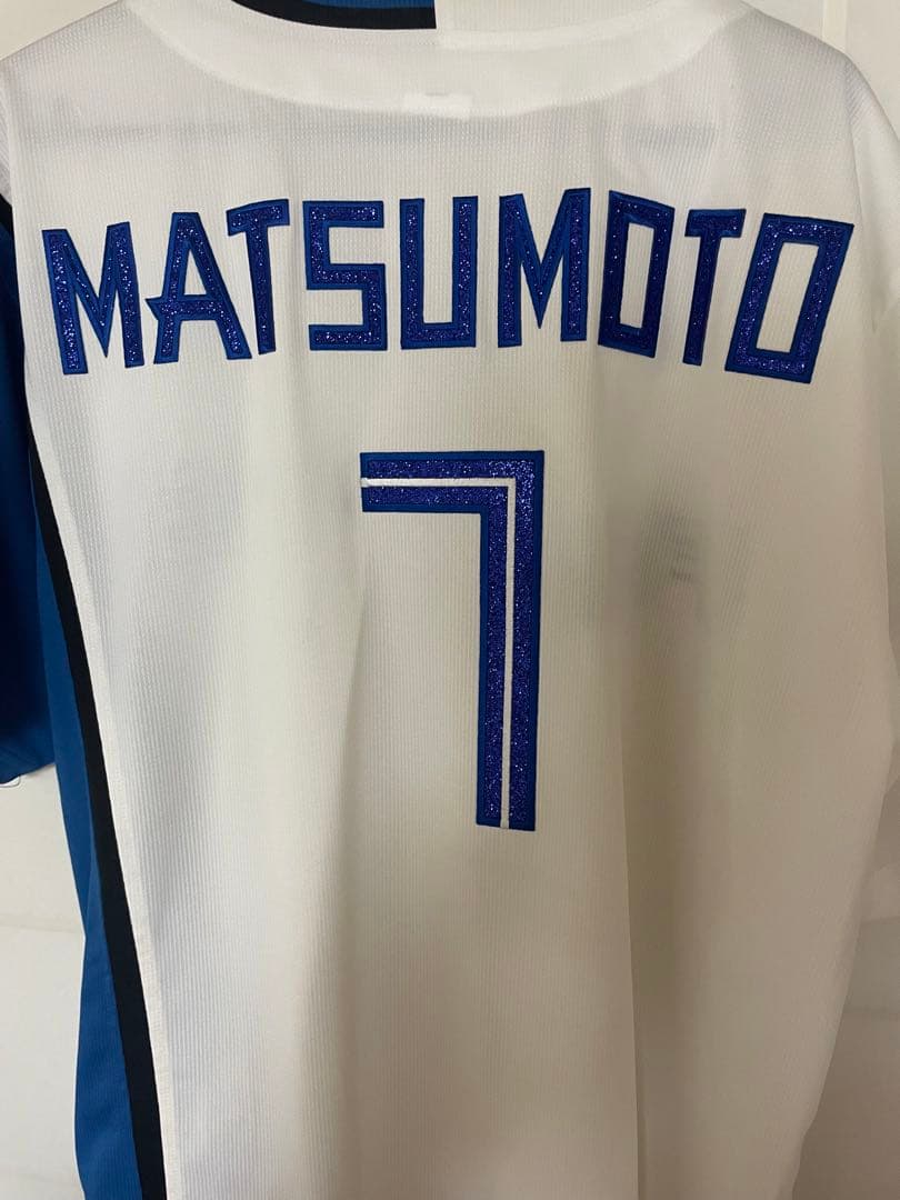 日本ハムユニフォーム松本剛　特殊仕様