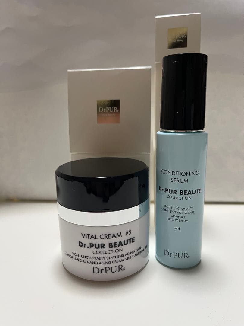 ドクターピュールボーテ #4コンデショニングセラム #5ヴァイタルクリーム