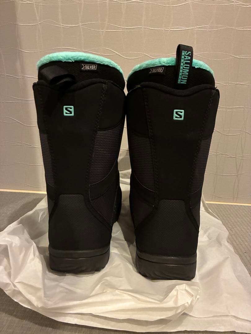 SALOMON スノーボードBOAブーツ ブラック 24.5cm