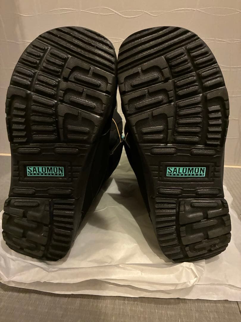 SALOMON スノーボードBOAブーツ ブラック 24.5cm