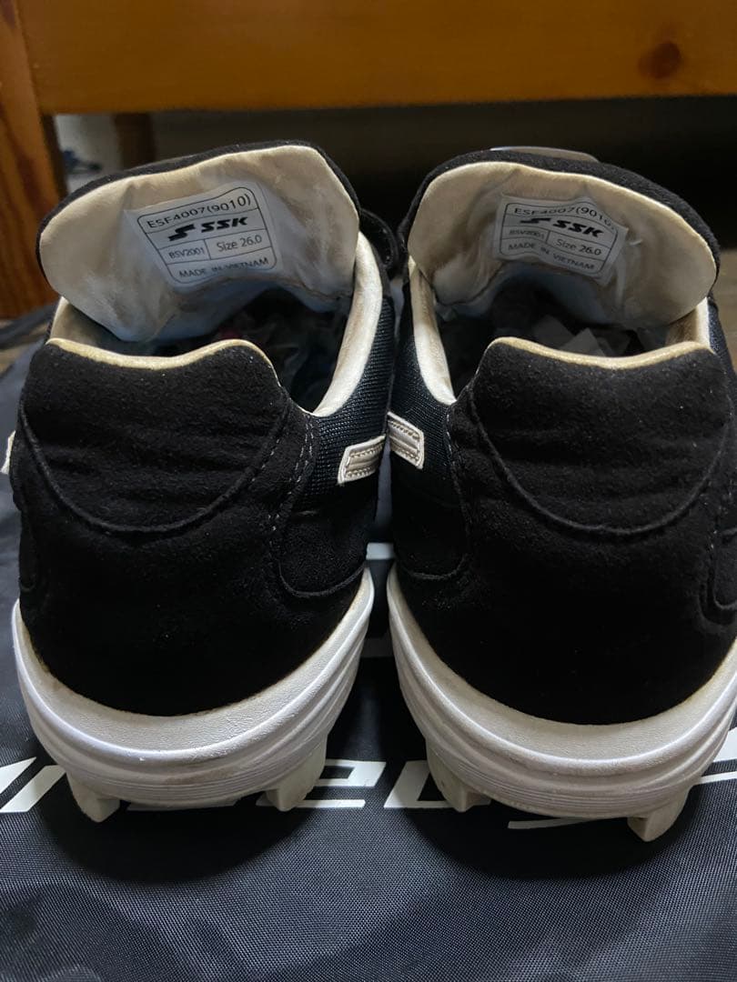 SSK 野球 スパイク 右足（タフトープロ加工・野手用）