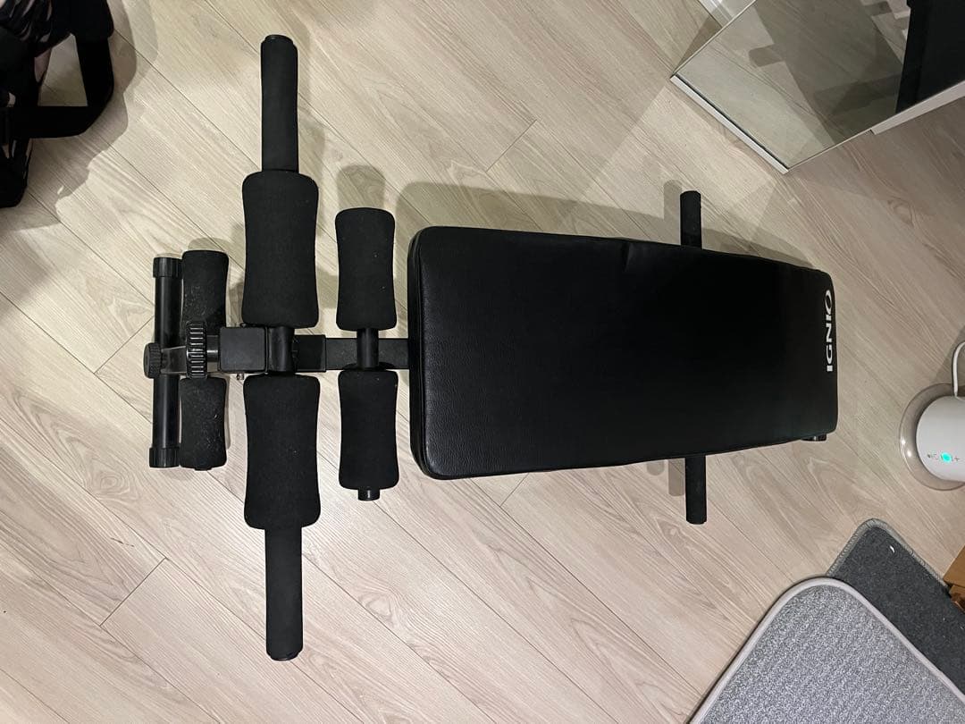 【値下中】【大特価】腹筋・背筋トレーニングマシン（アブベンチ） 高さ調整可能