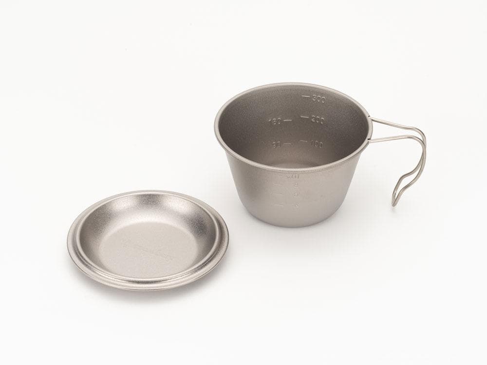 【新品２個セット】スノーピーク 深型チタンシェラカップ 蓋付き