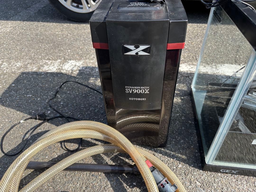 GEX 120センチ水槽 SV900X フィルター直接引き取りのみ