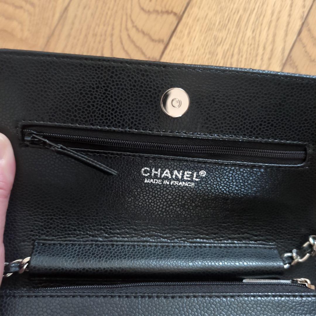 CHANEL ノベルティ　チェーン ウォレット