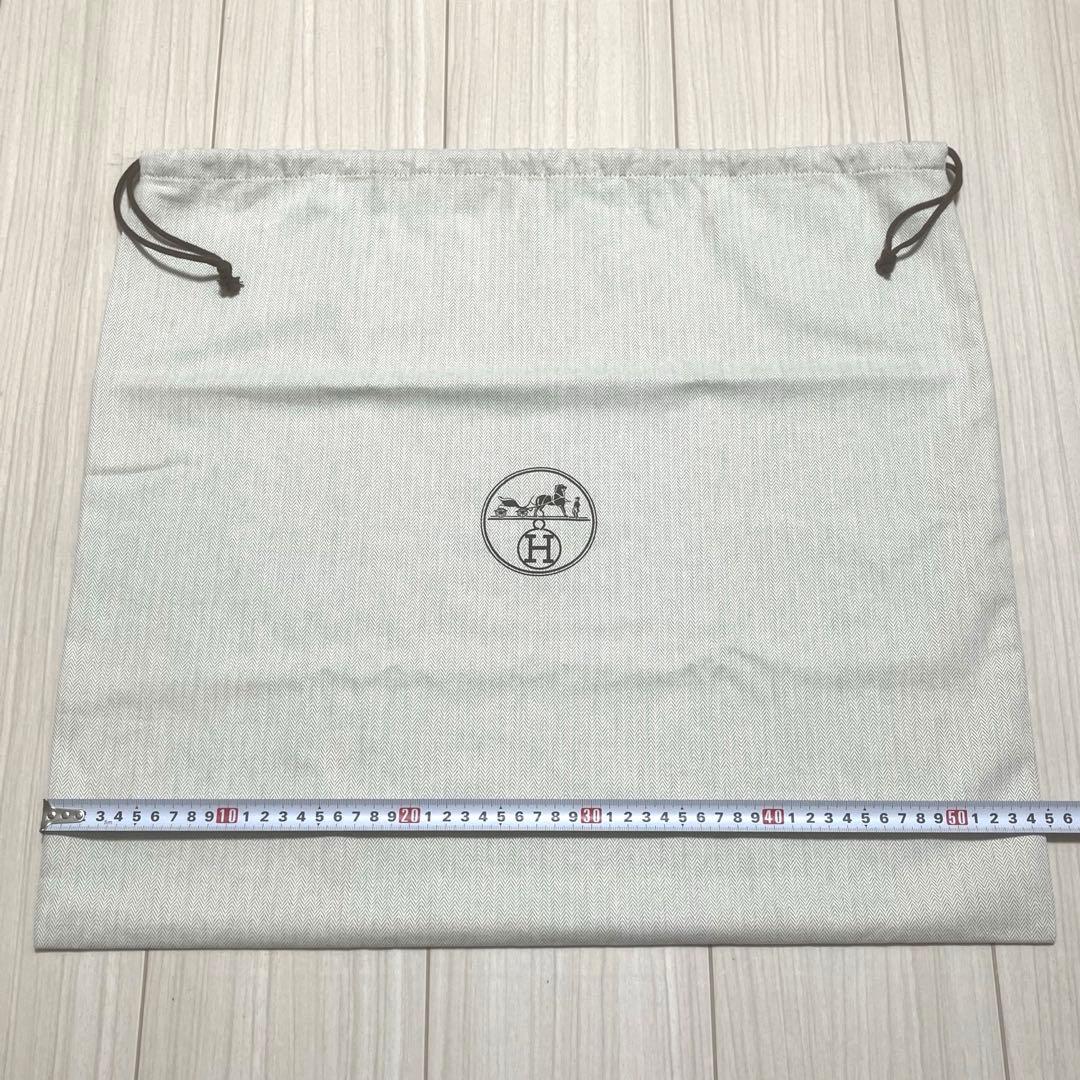 ✨未使用✨ エルメス 保存袋 巾着袋 収納袋 縦約49.5cm×横約54.5cm