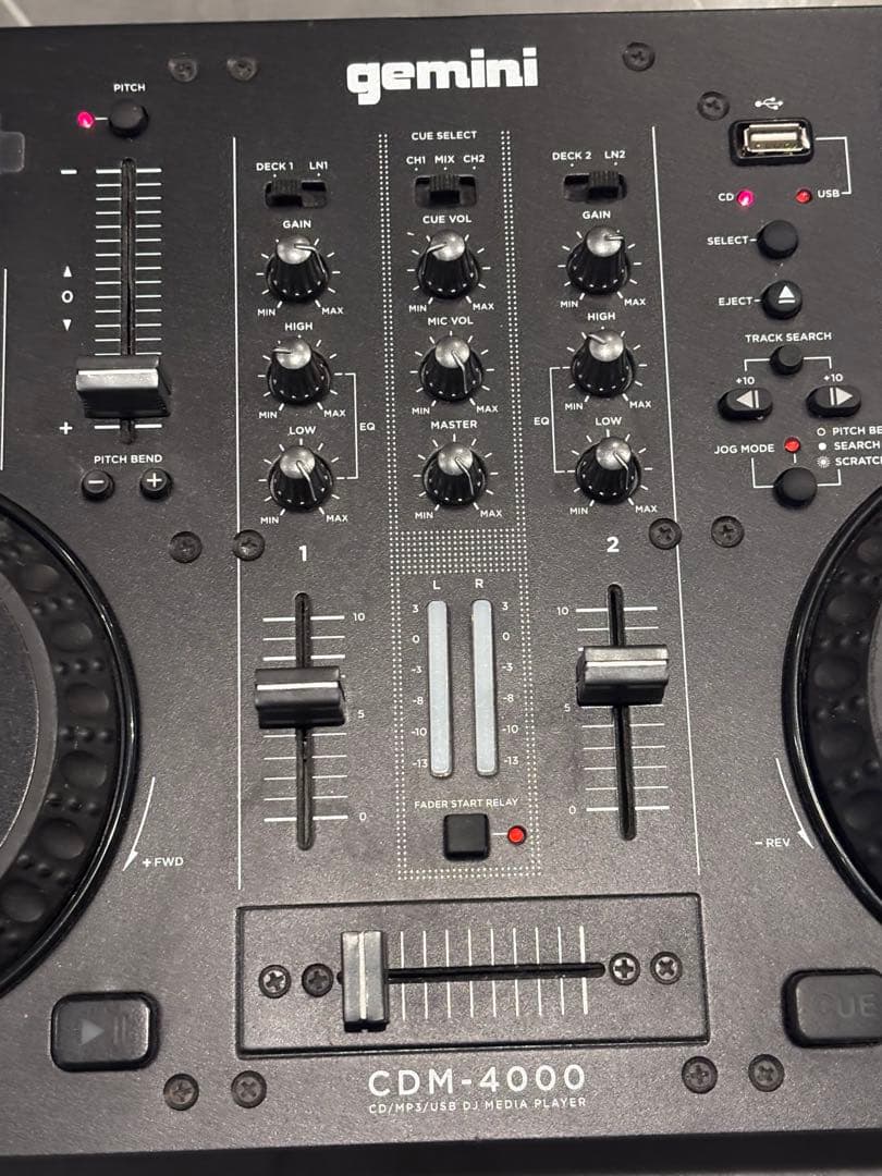 Gemini CDM-4000 DJメディアプレーヤー