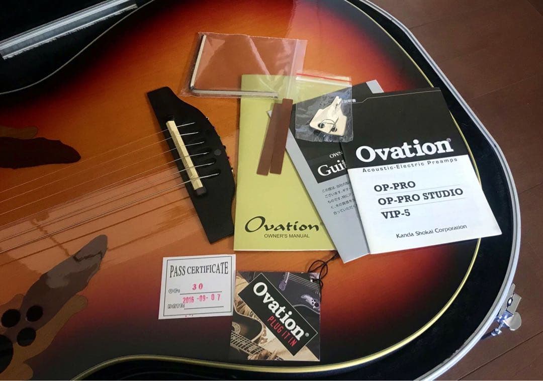 オベーション Standard Elite 2778AX 純正ハードケース付