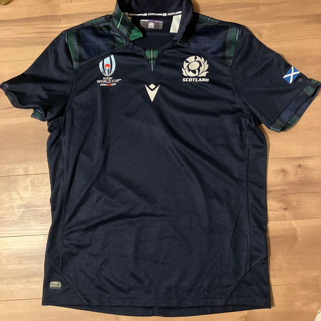 スコットランド代表 ラガーシャツ XL