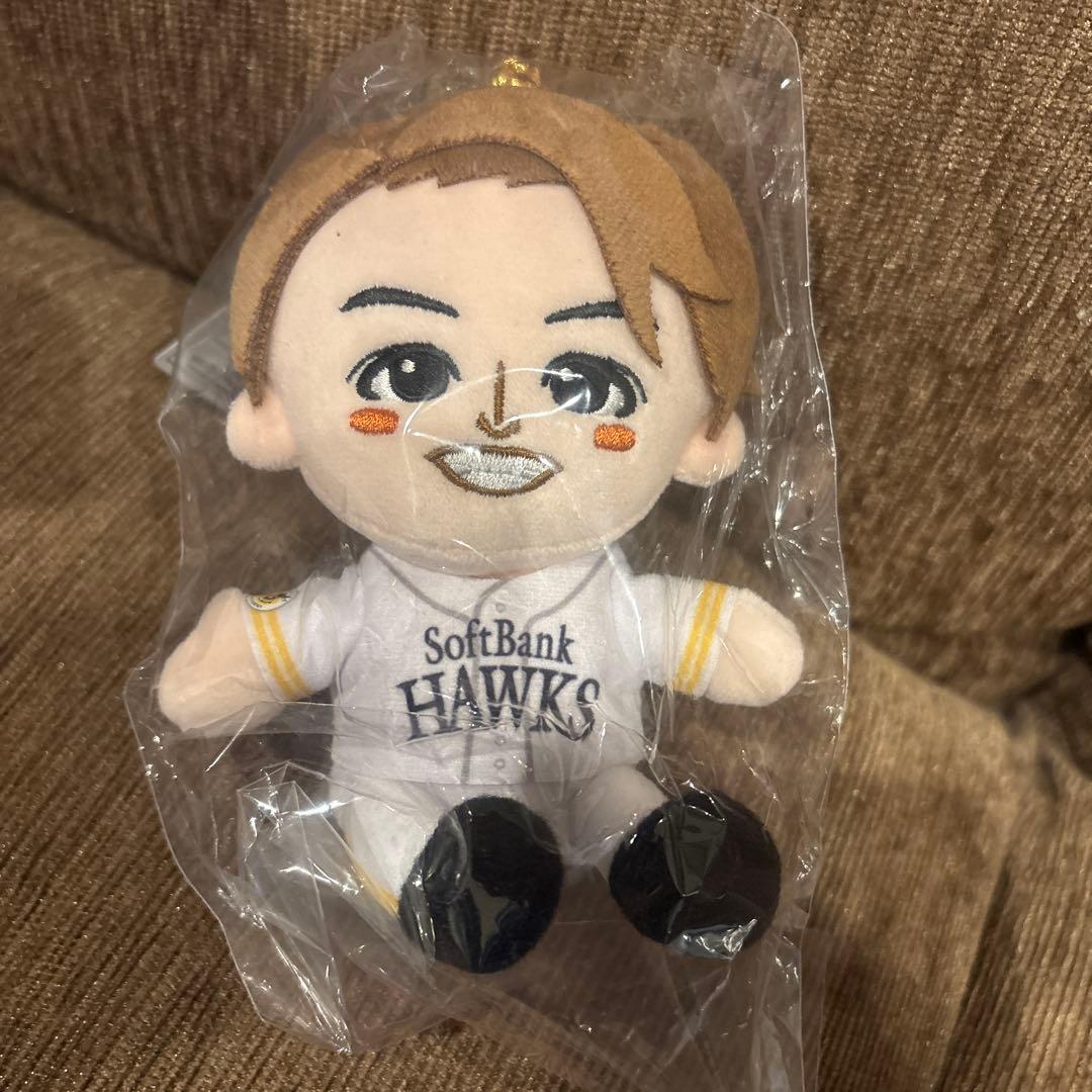 福岡ソフトバンクホークス 2025選手ミニぬいぐるみ 周東佑京 新品