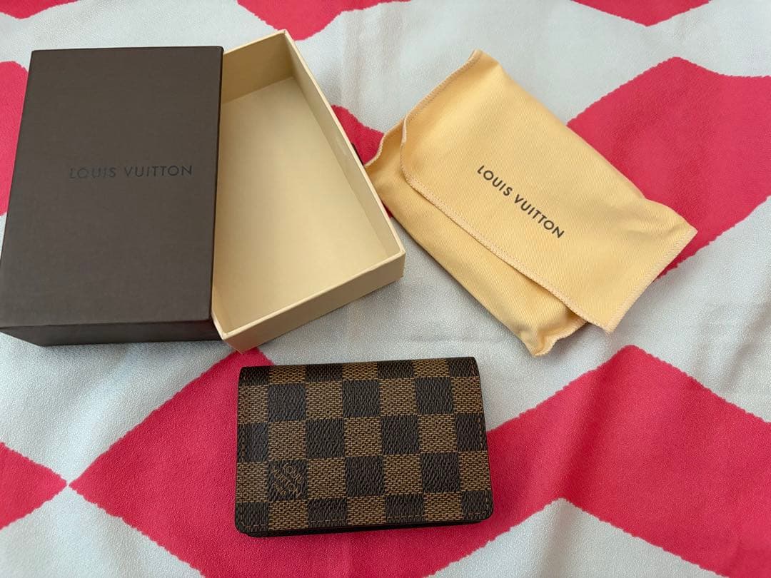 LOUIS VUITTON ダミエ名刺入れ　新品　未使用