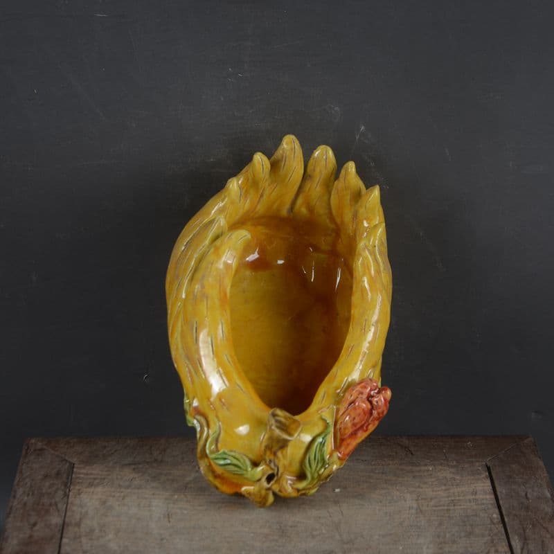 景徳鎮 陶磁器 仏の手 ペン洗い 書道具 文房具 工芸品 美術品 置物