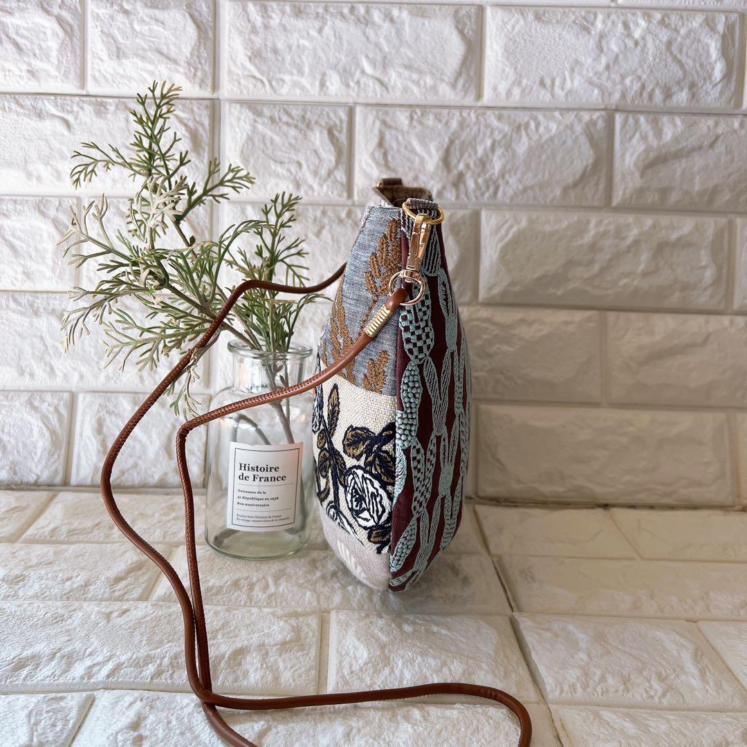 ミナペルホネン ハンドメイド ショルダーバッグ サコッシュ バッグ サブバッグ