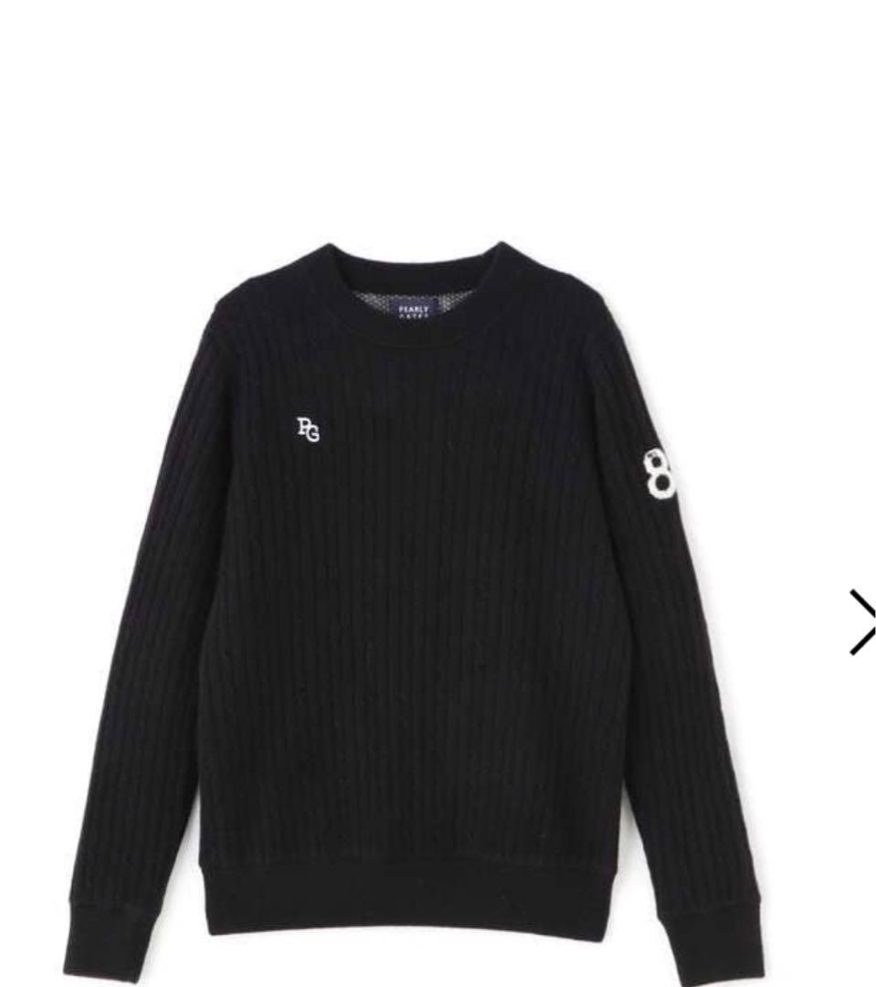 PG♡カシミヤ×DIAPLEXクールネックニットプルオーバー1