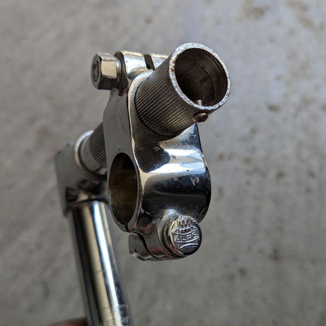 希少 ビンテージ ALPS 可変 スライダー クロームメッキ スレッドステム