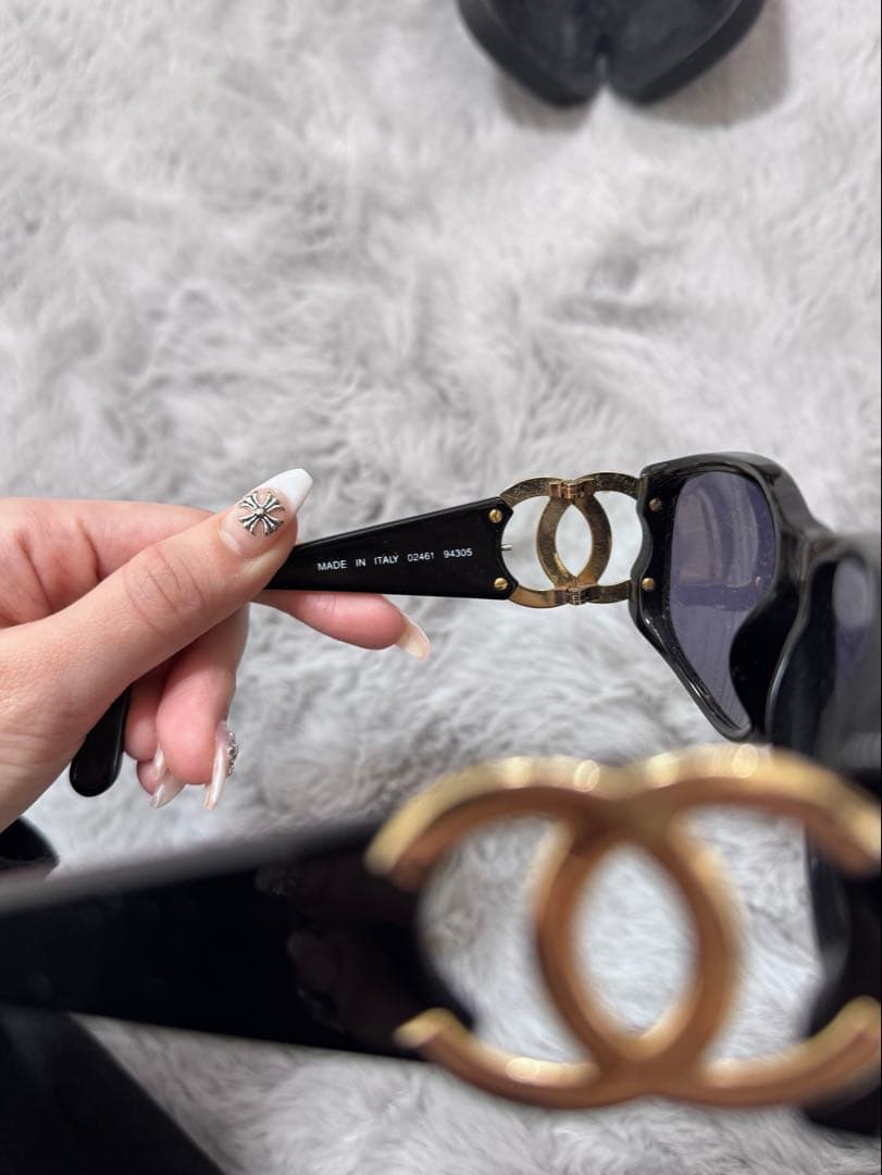 Chanel ブラック サングラス