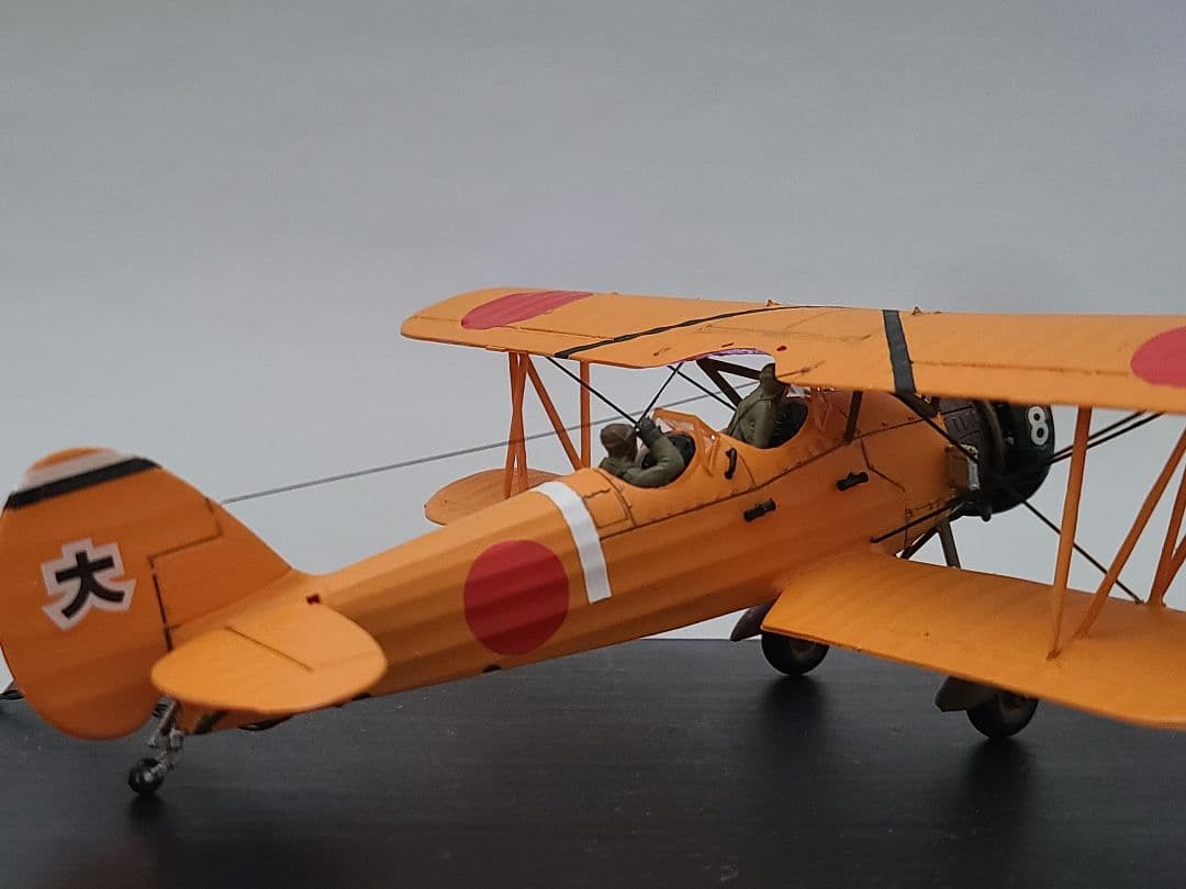 tomoya 九五式中間練習機(赤とんぼ)大刀洗リアルモーターライズ完成品