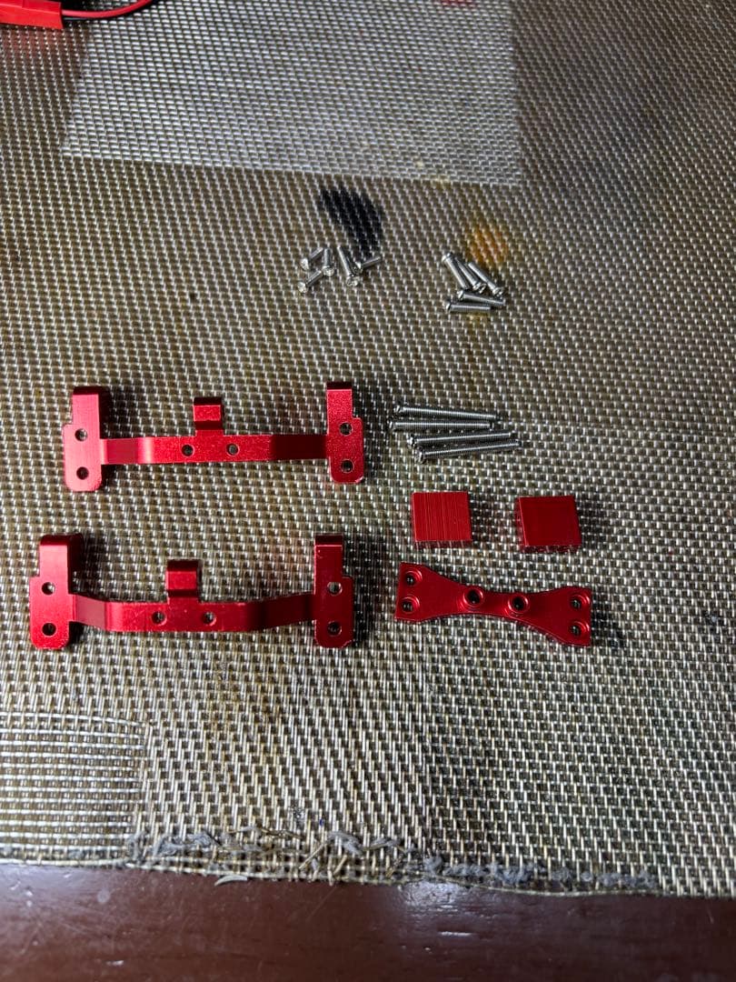 WPLCシリーズラジコンメタルパーツ4点セット