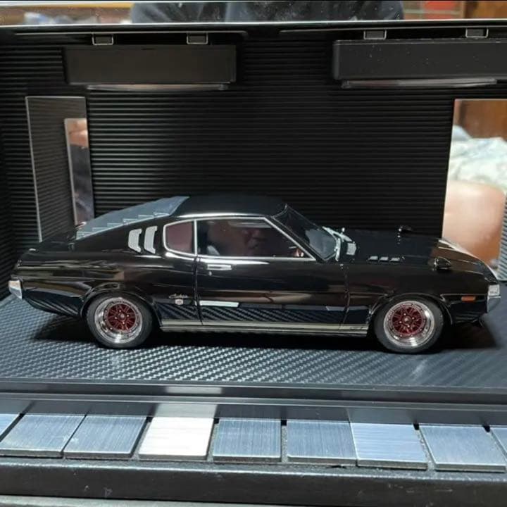 激レア未展示品イグニッションモデル1/18セリカ1600GT LB TA27 黒