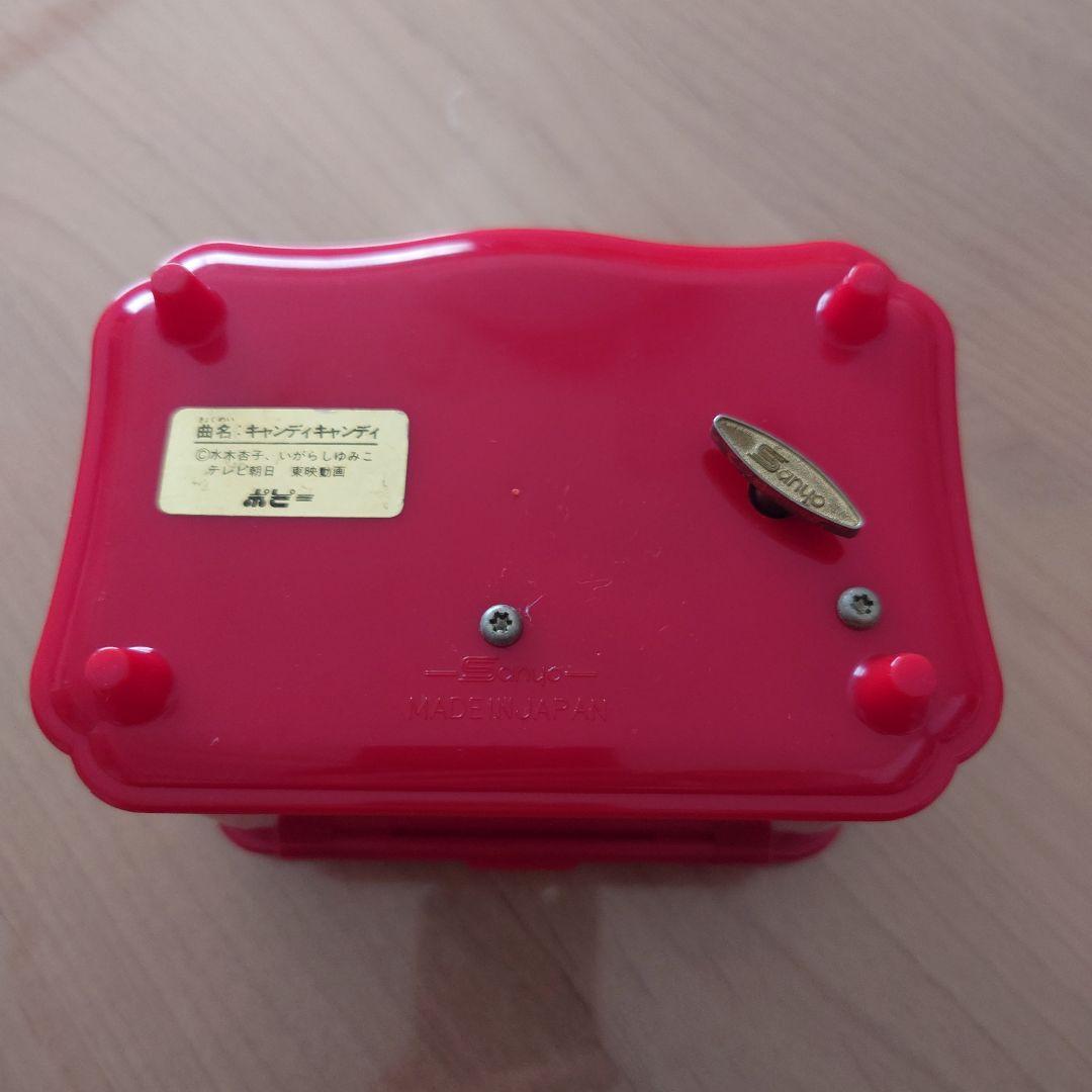 キャンディキャンディ オルゴール 赤 (指輪付き)