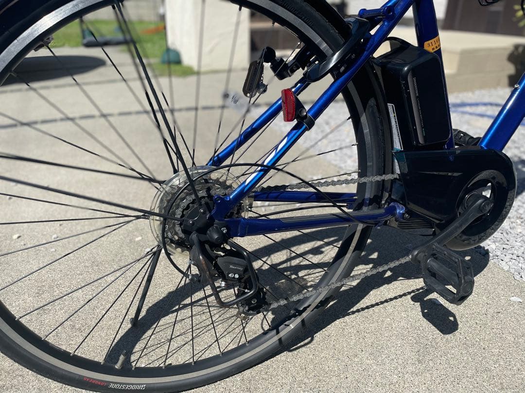 ひらの〜専用ブリヂストン TB1e 電動アシスト自転車 カゴ付き【直接受取限定】