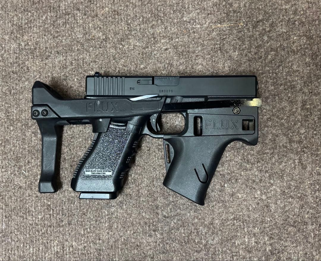 FLUX ストックセット グリップ グロック17 対応 東京マルイg17対応