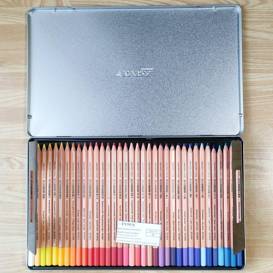 リラ 水彩色鉛筆 アクアレル 72色 セット
