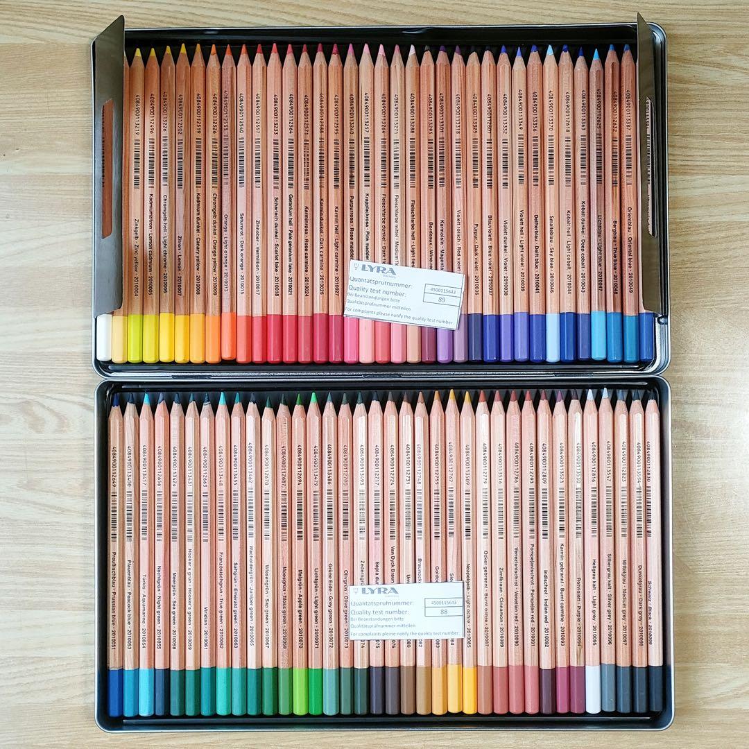 リラ 水彩色鉛筆 アクアレル 72色 セット