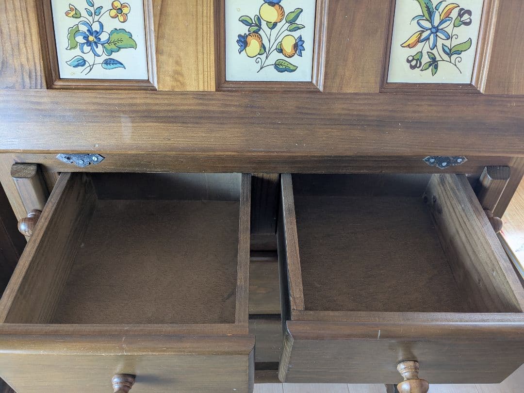 角煮☆ ACTUS スペイン製　ライティングビューロー北欧　チェスト