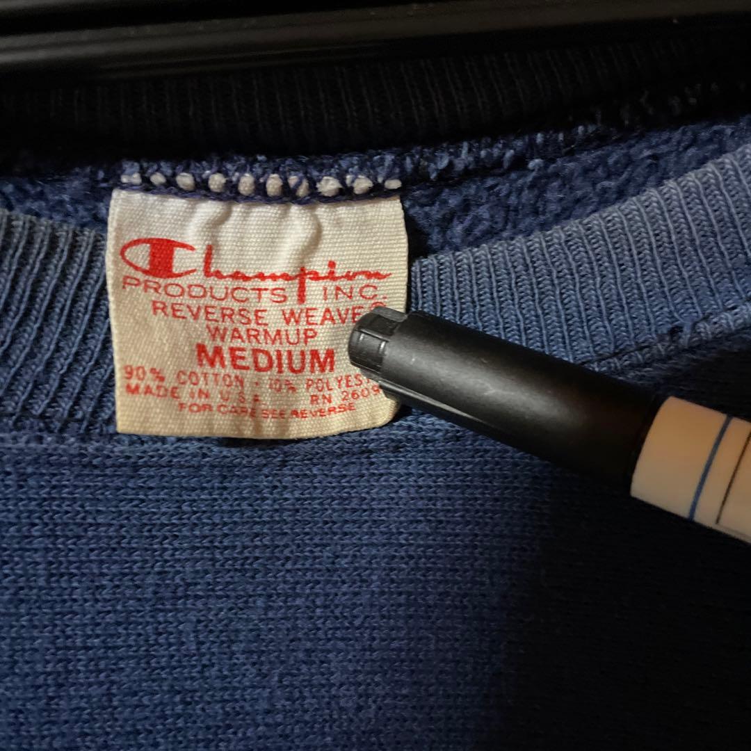 赤タグ　チャンピオン　リバースウィーブ　ヴィンテージ　70年代　コーストガード