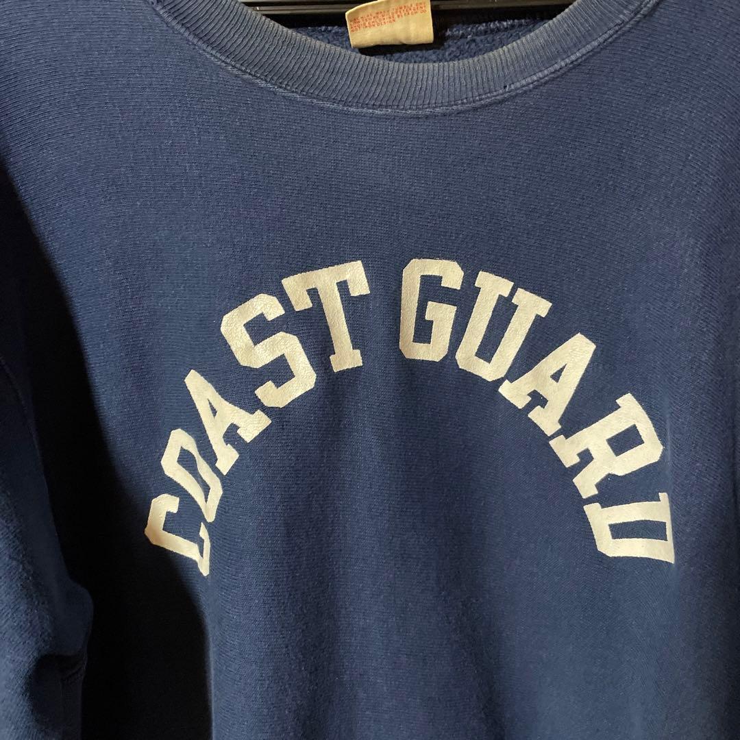 赤タグ　チャンピオン　リバースウィーブ　ヴィンテージ　70年代　コーストガード