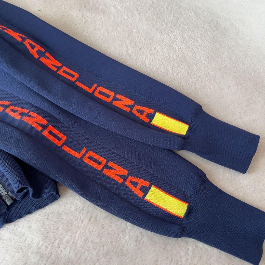 極美品 　マークアンドロナ 　ニット　セットアップ　パーカー　スカート ネイビー