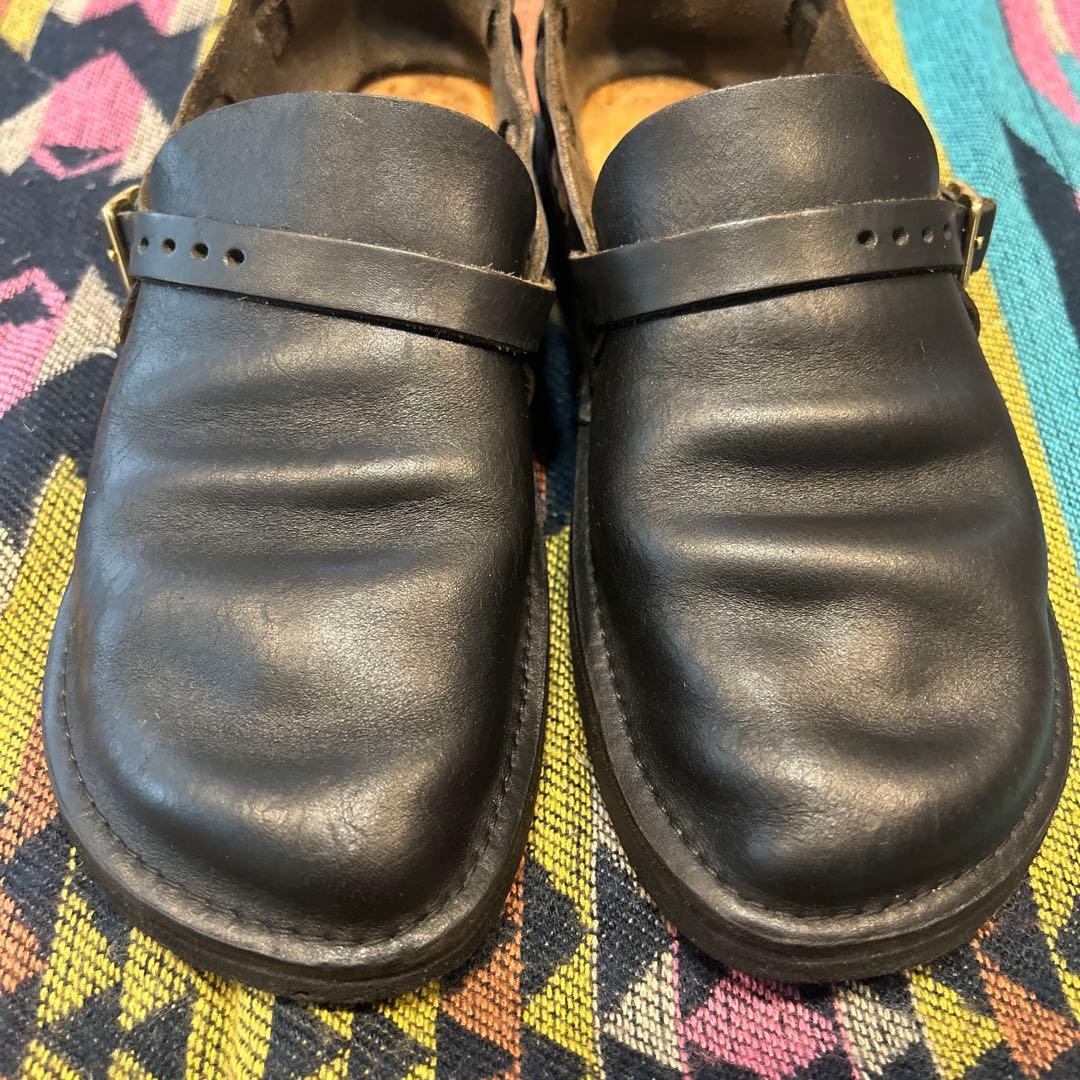 オーロラシューズ　23.5 美品　黒