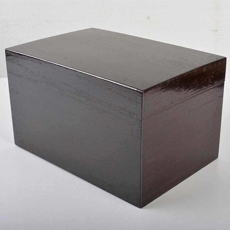 茶道具　利休茶箱　色絵花文茶碗　菊桐蒔絵棗など　七点　一式　V　R7103