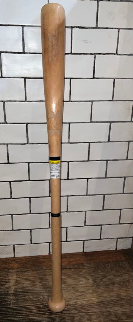 アンダーアーマー限定軟式木製バット794gYY柳田悠岐型イエローバーチ中実仕様