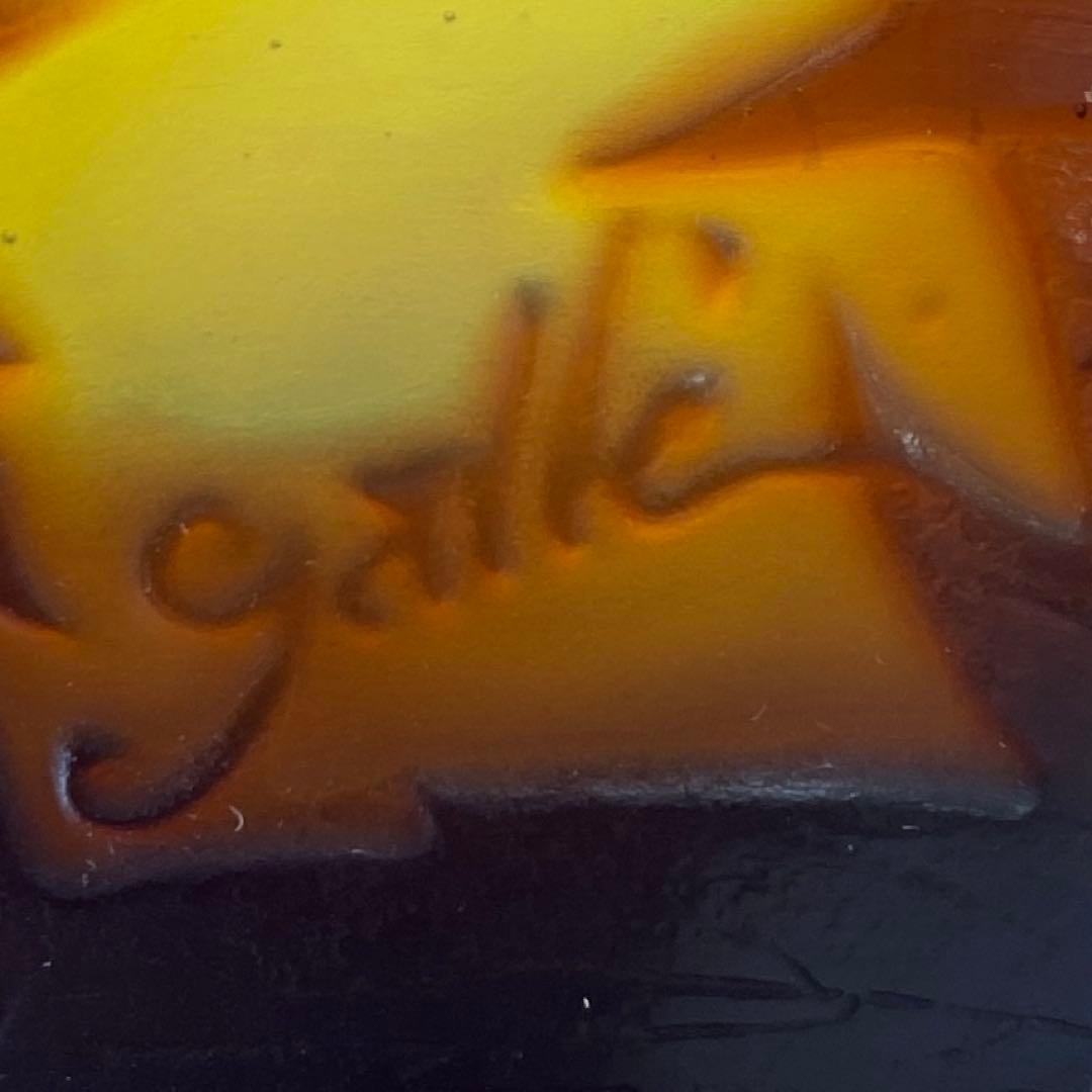 エミールガレ　鵬雲斎　茶碗　共箱　直径14㎝　チコヒ　東な7-0921⭐︎1F