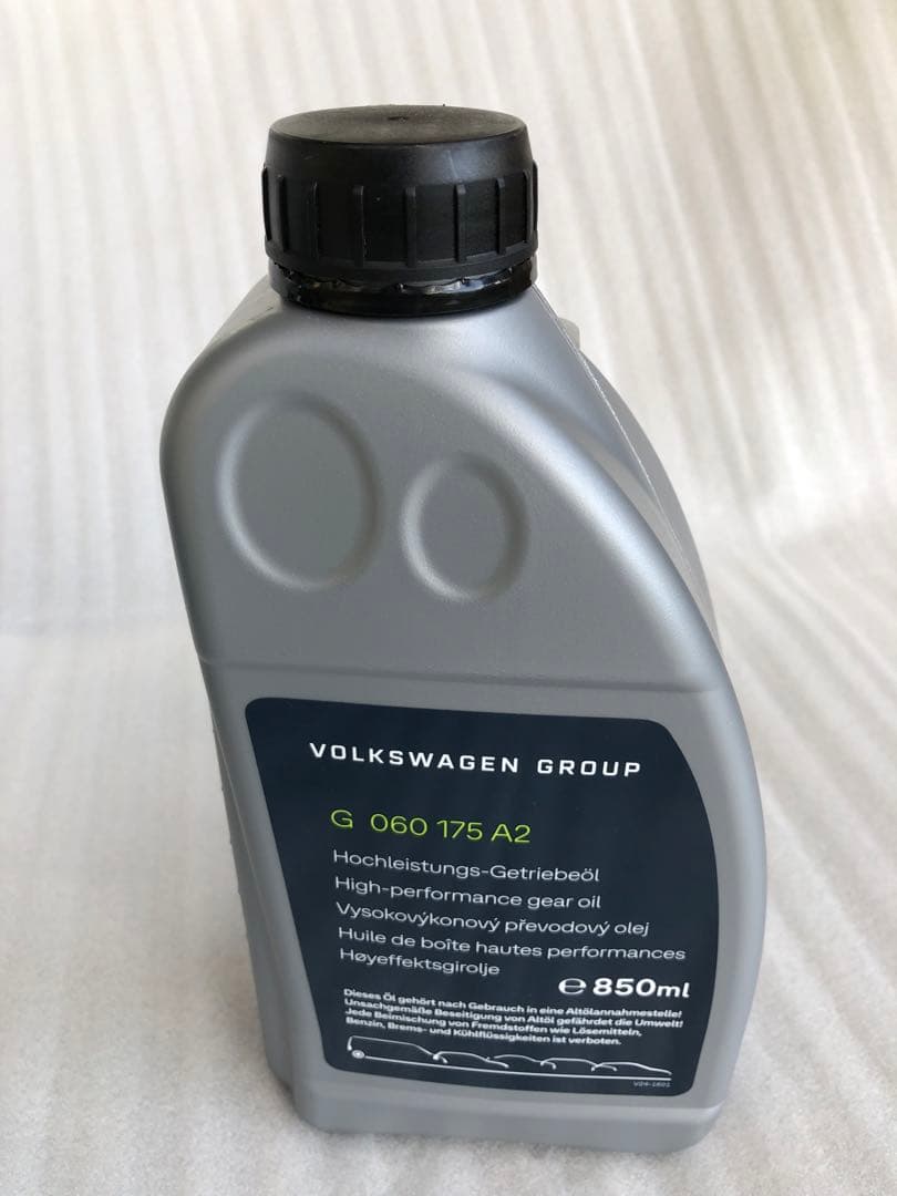 Volkswagen 純正 7速DSG湿式クラッチオイル と フィルター