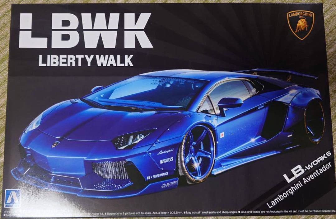 【ひろりんまる】アオシマ 1/24 リバティーウォーク