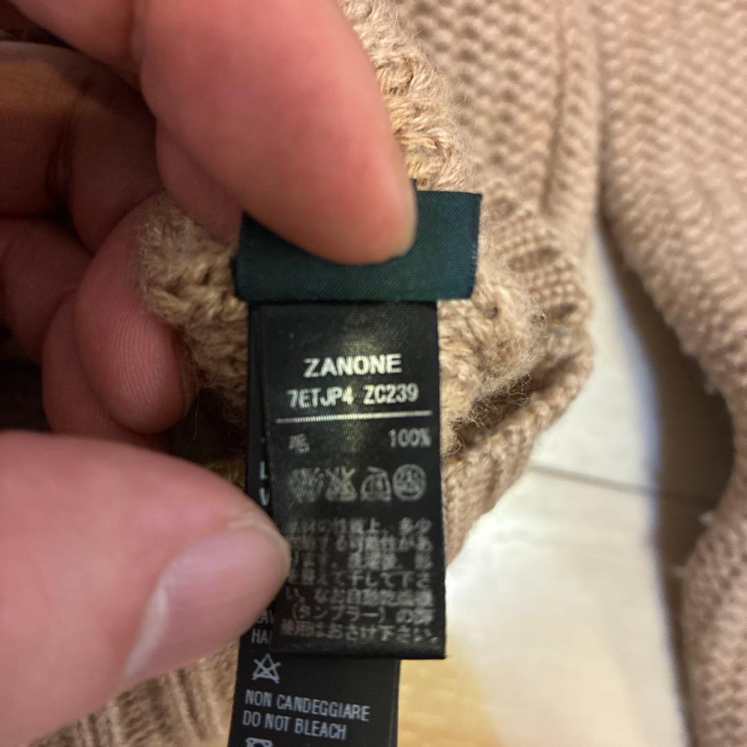 ZANONE ハイネックニットセーター