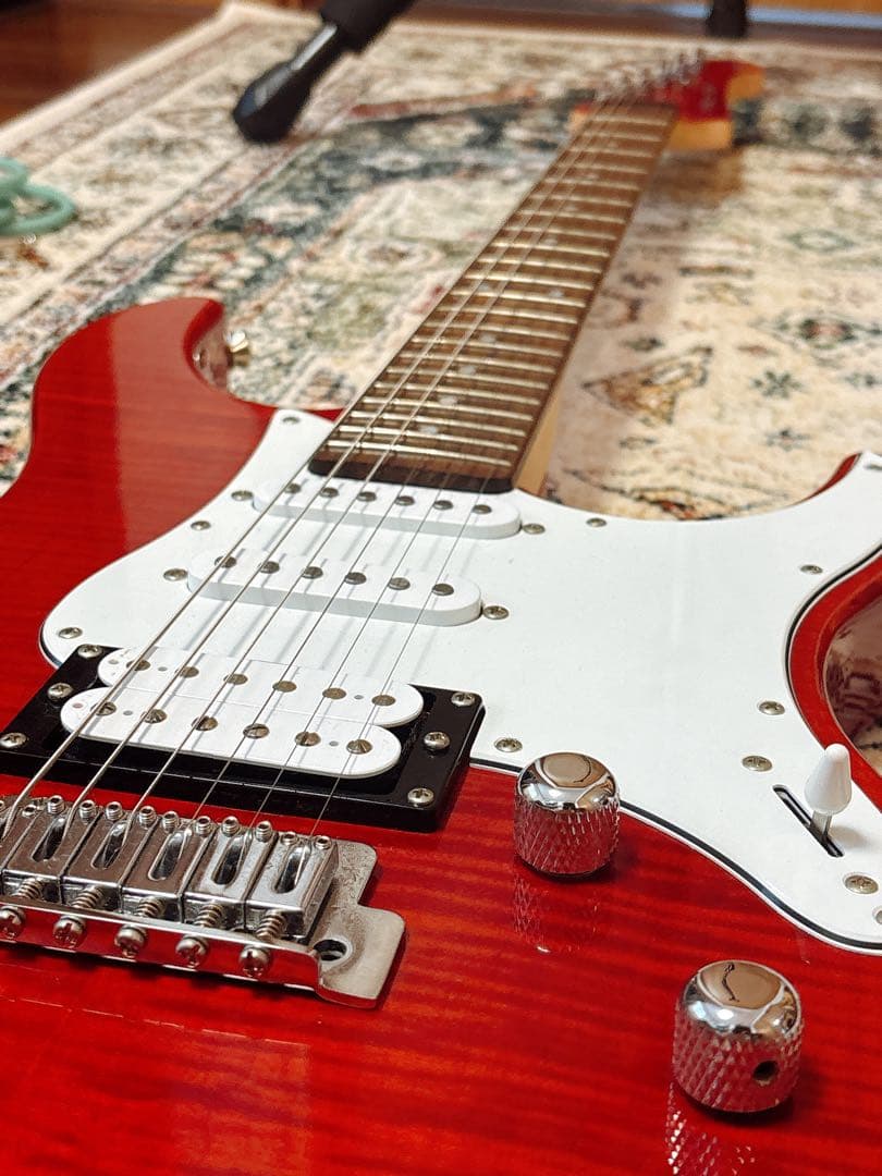 美品 ヤマハエレキギターPACIFICA PAC212VQM CMB