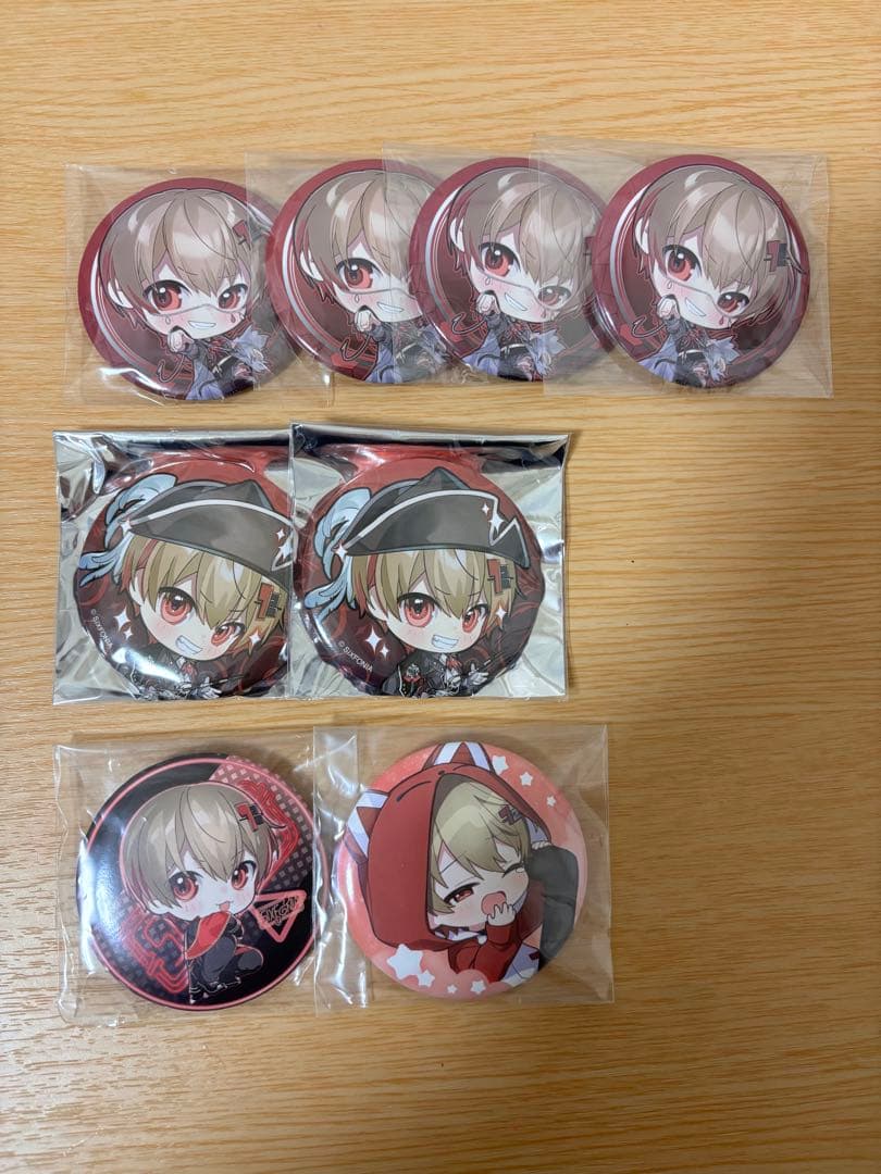 シクフォニ　暇72缶バッジ