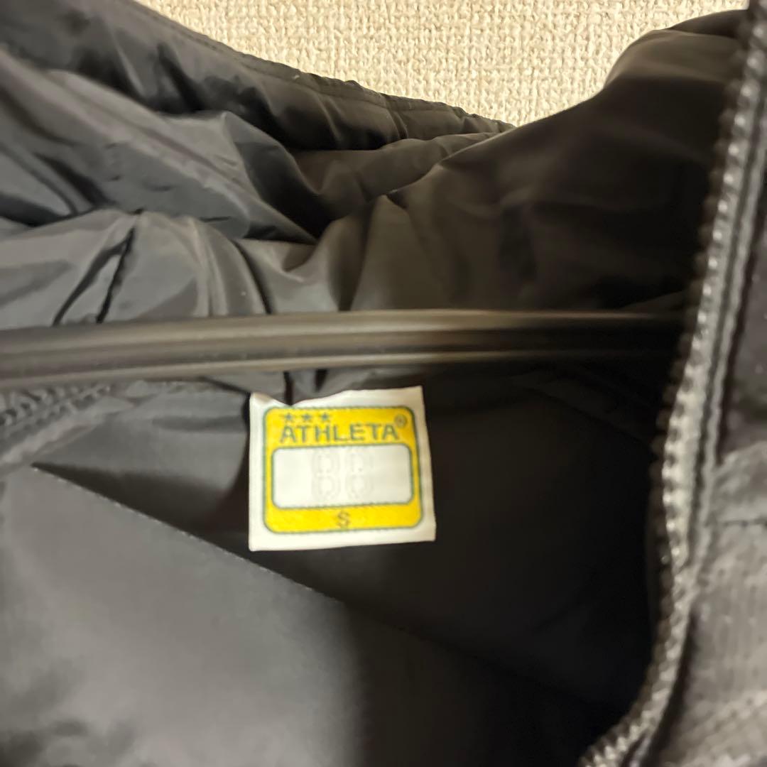 アスレタ(ATHLETA) ベンチコート 04155 Sサイズ ブラック